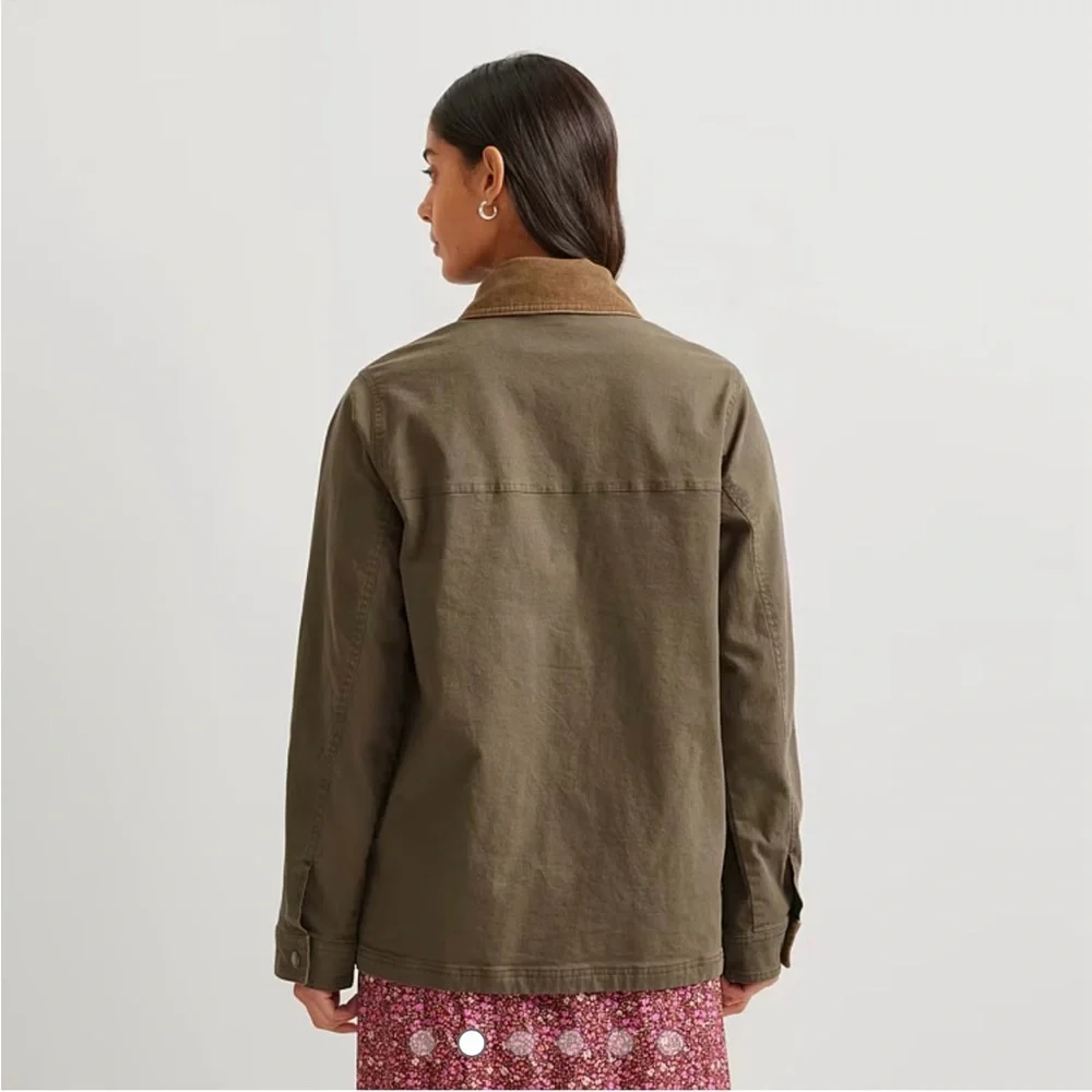 Olive Women's EB Barn Coat - Picture 2 of 12